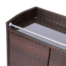 Load image into Gallery viewer, Veronica Brown Steel Patio Bar