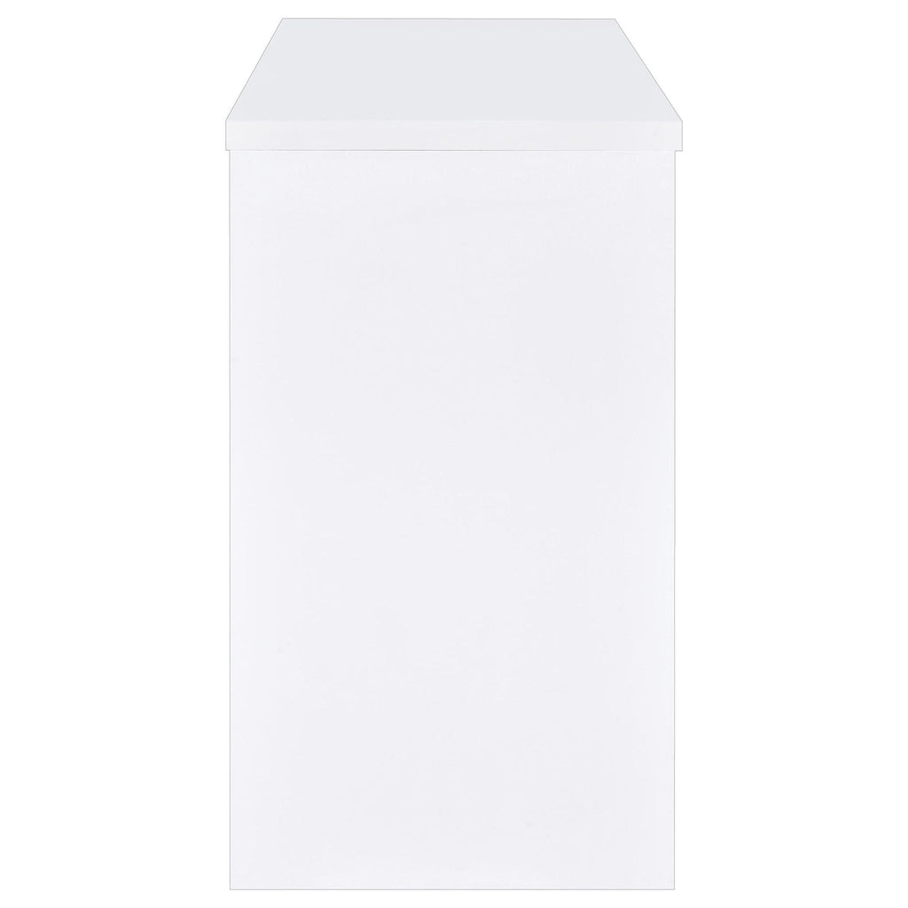 Topanga Engineered Wood Freestanding Home Bar – White