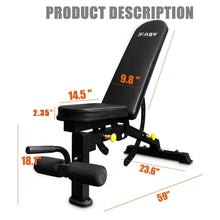 Load image into Gallery viewer, 1000 lb Multifunctional Power Cage Squat Rack with Weight Bench