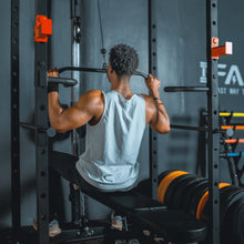 Load image into Gallery viewer, 1000 lb Multifunctional Power Cage Squat Rack with Weight Bench