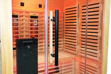 Load image into Gallery viewer, Blisspod I Venetian RED I All-In-One - Full Spectrum + Red Light Therapy I Indoor Premium Sauna I 3 Person