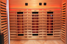 Load image into Gallery viewer, Blisspod I Venetian RED I All-In-One - Full Spectrum + Red Light Therapy I Indoor Premium Sauna I 3 Person