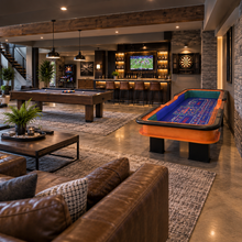 Load image into Gallery viewer, 12-Foot Deluxe Casino Craps Table with Full Drink Rail