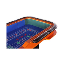 Load image into Gallery viewer, 12-Foot Deluxe Casino Craps Table with Full Drink Rail