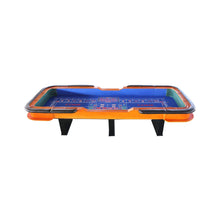 Load image into Gallery viewer, 12-Foot Deluxe Casino Craps Table with Full Drink Rail