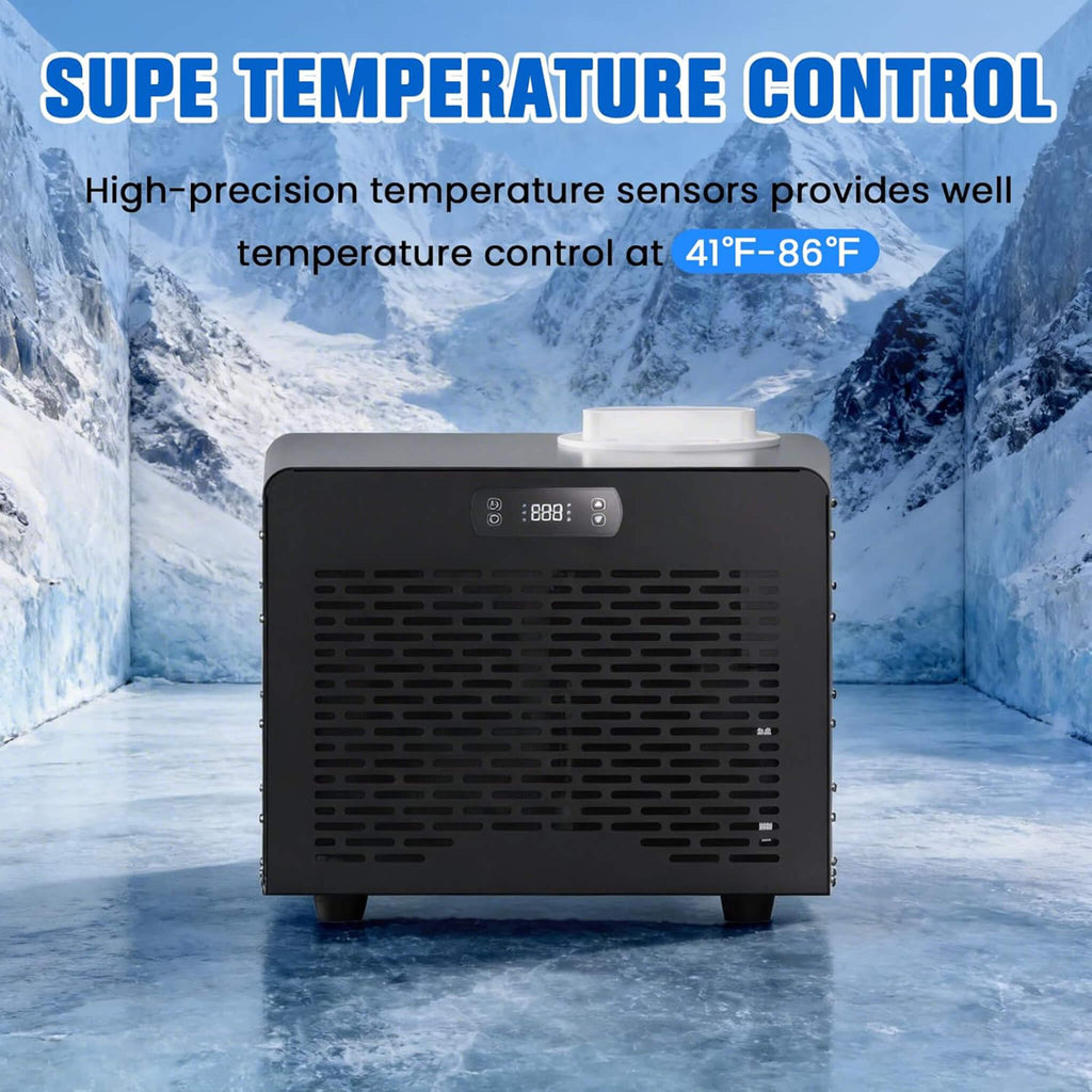 1/3 HP Foldable Cold Plunge Tub with Smart Water Chiller