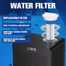 Load image into Gallery viewer, 1/3 HP Foldable Cold Plunge Tub with Smart Water Chiller