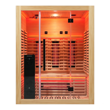 Load image into Gallery viewer, Blisspod I Venetian RED I All-In-One - Full Spectrum + Red Light Therapy I Indoor Premium Sauna I 3 Person