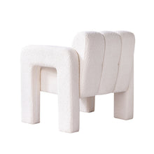 Load image into Gallery viewer, Luxury Bouclé Accent Chair | Modern ManCave Lounge Seating