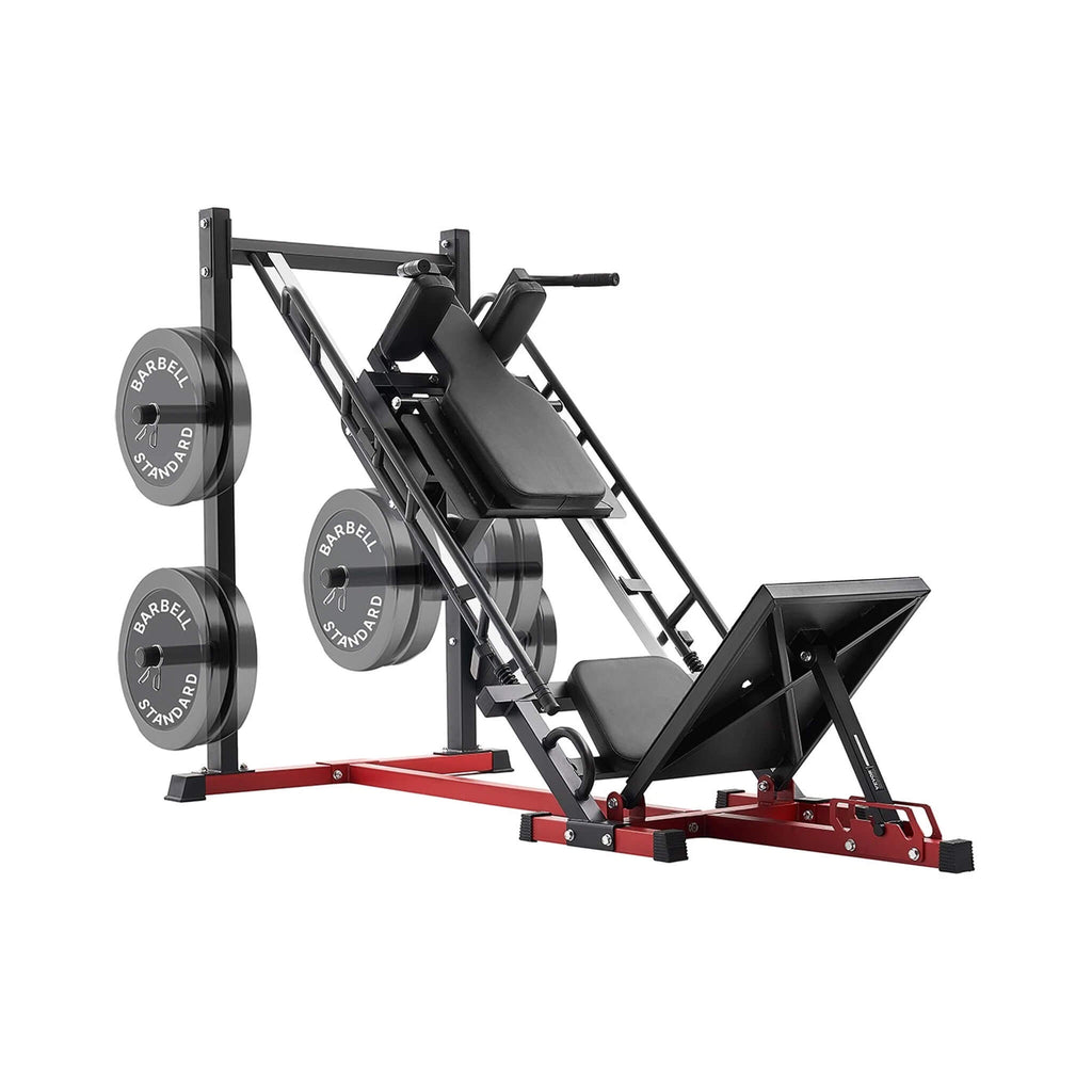 2000 lb Adjustable Leg Press & Hack Squat Machine for Home Gym