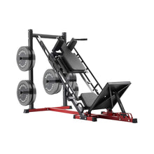 Load image into Gallery viewer, 2000 lb Adjustable Leg Press &amp; Hack Squat Machine for Home Gym