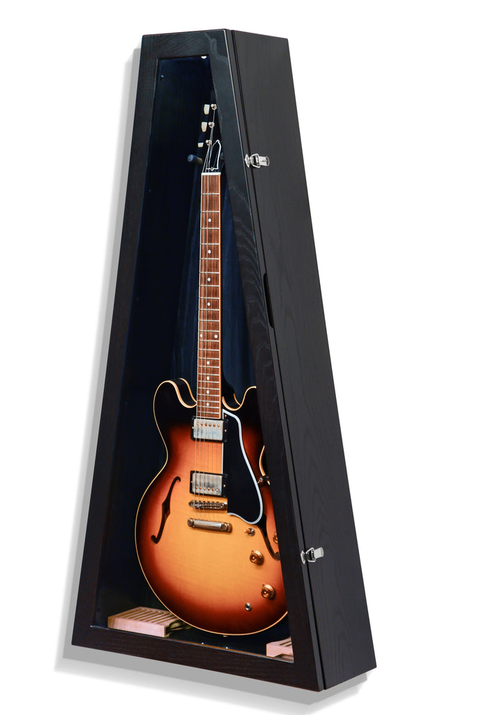 Wall-Mounted Guitar Humidor Display Case | ClimaCase