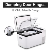 Load image into Gallery viewer, GO20 Dual Zone 12V Portable Freezer - White | ICECO | 20 LT