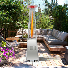 Load image into Gallery viewer, 42000 BTU Pyramid Patio Heater with Wheels