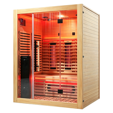 Load image into Gallery viewer, Blisspod I Venetian RED I All-In-One - Full Spectrum + Red Light Therapy I Indoor Premium Sauna I 3 Person