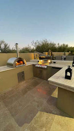 Kokomo 32” Built-In Wood Fired Pizza Oven 900°F