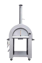 Load image into Gallery viewer, Kokomo 32” Wood Fired Pizza Oven – Stainless Steel Outdoor Pizza Oven