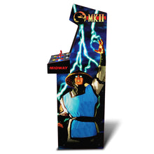Load image into Gallery viewer, Mortal Kombat II Deluxe Arcade Game with 5-Foot-Tall Full-Size Stand-Up Cabinet, Black