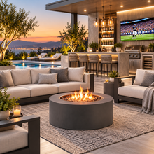 Load image into Gallery viewer, 32” Round 40K BTU Iron Propane Fire Pit