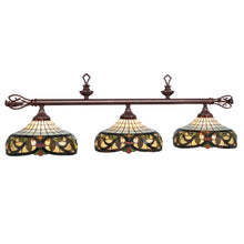 Load image into Gallery viewer, RAM Game Room Harmony 60-Inch 3-Light Tiffany-Style Billiard Light