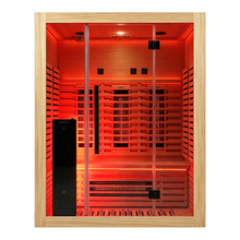 Load image into Gallery viewer, Blisspod I Venetian RED I All-In-One - Full Spectrum + Red Light Therapy I Indoor Premium Sauna I 3 Person
