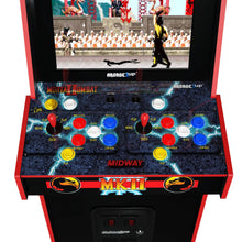 Load image into Gallery viewer, Mortal Kombat II Deluxe Arcade Game with 5-Foot-Tall Full-Size Stand-Up Cabinet, Black