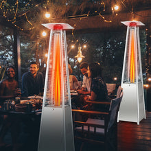 Load image into Gallery viewer, 42000 BTU Pyramid Patio Heater with Wheels