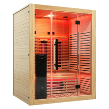 Load image into Gallery viewer, Blisspod I Venetian RED I All-In-One - Full Spectrum + Red Light Therapy I Indoor Premium Sauna I 3 Person