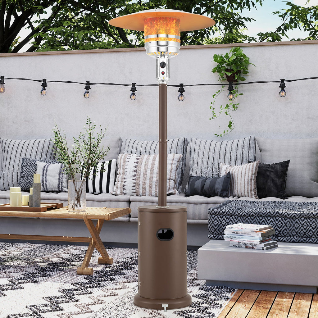 Luxury Outdoor Patio Heater with Table – 50,000 BTU Propane ManCave Patio Heater
