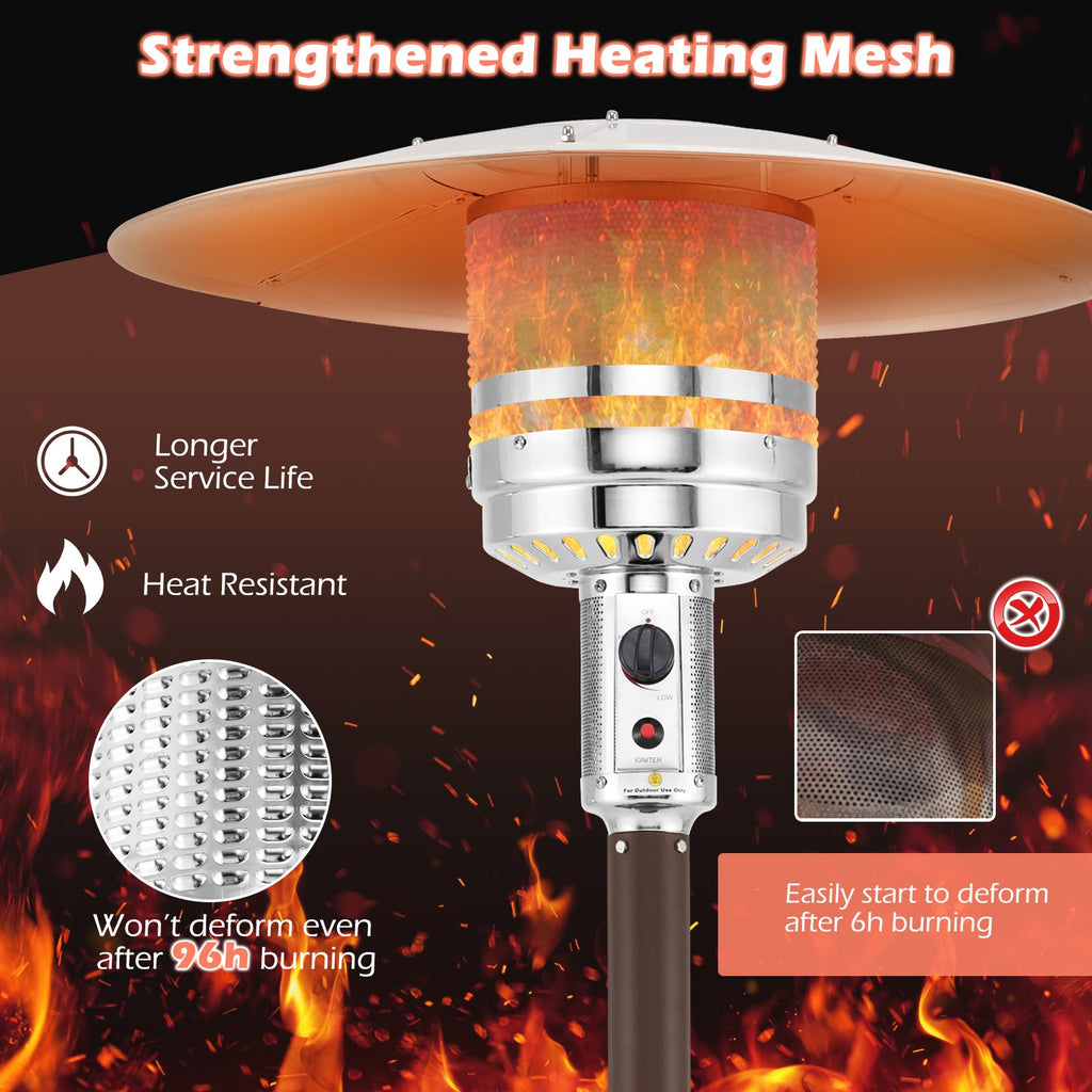 Luxury Outdoor Patio Heater with Table – 50,000 BTU Propane ManCave Patio Heater