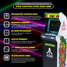 Load image into Gallery viewer, Atari Centipede Ultra Series Game Machine with 17" Screen and 40 Games
