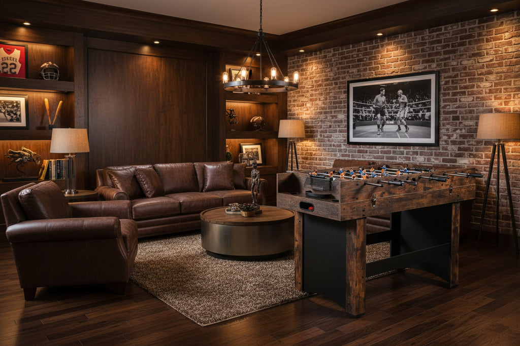 54-Inch 3-in-1 Game Table – Air Hockey, Foosball & Ping Pong