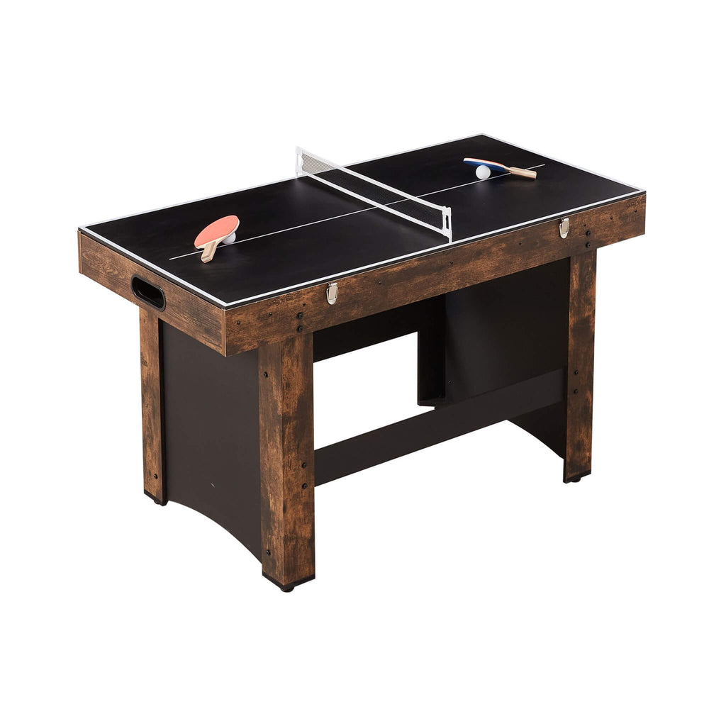 54-Inch 3-in-1 Game Table – Air Hockey, Foosball & Ping Pong