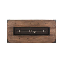 Load image into Gallery viewer, 56" Rectangular Wood-Grain Propane Fire Pit – 50,000 BTU