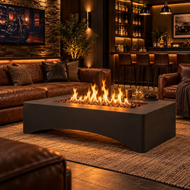 56” Modern 50K BTU Propane Fire Pit Table