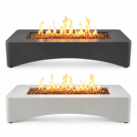 56” Modern 50K BTU Propane Fire Pit Table
