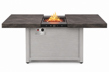 Load image into Gallery viewer, 59” 50K BTU Propane Fire Pit Table with Extendable Top