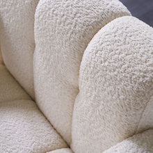 Load image into Gallery viewer, Luxury Bouclé Accent Chair | Modern ManCave Lounge Seating
