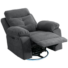 Load image into Gallery viewer, Power Recliner Glider Chair with Bluetooth &amp; LED