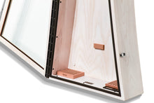 Load image into Gallery viewer, Triangular Wall-Mounted Guitar Humidor Display Case
