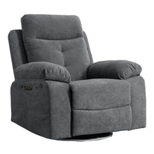 Load image into Gallery viewer, Power Recliner Glider Chair with Bluetooth &amp; LED