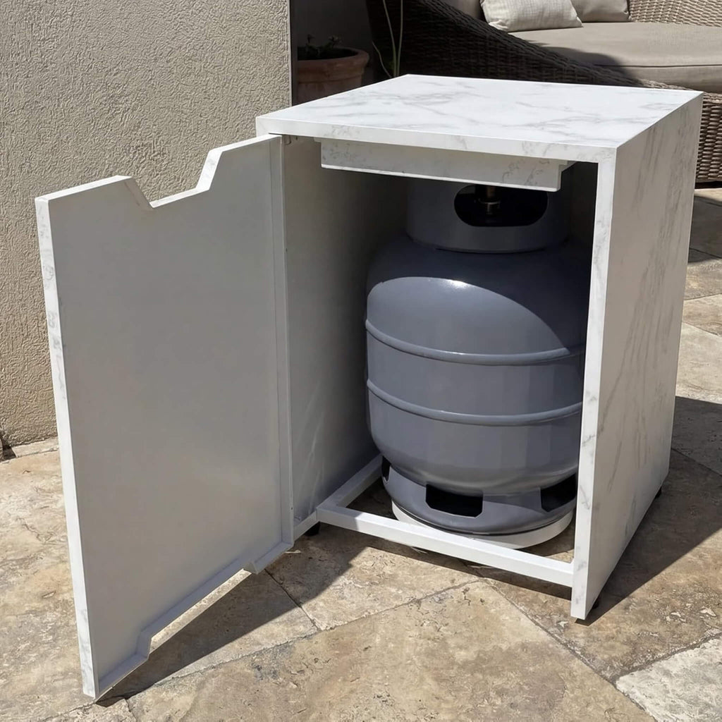 71” Outdoor 60,000 BTU Fire Pit Table with Wind Guard