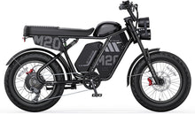 Load image into Gallery viewer, Electric Off-Road Dirt Bike 40MPH, 90/180 Miles Long Range Fast Charging Ebike, Hydraulic Brakes Dual Suspension Mountain E Bike for Adults Teens Outdoor Trail Riding