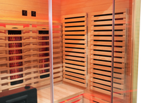 Load image into Gallery viewer, Blisspod I Venetian RED I All-In-One - Full Spectrum + Red Light Therapy I Indoor Premium Sauna I 3 Person