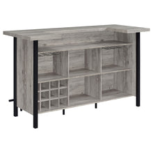 Load image into Gallery viewer, Bellemore Freestanding Home Bar Wine Cabinet Grey Driftwood