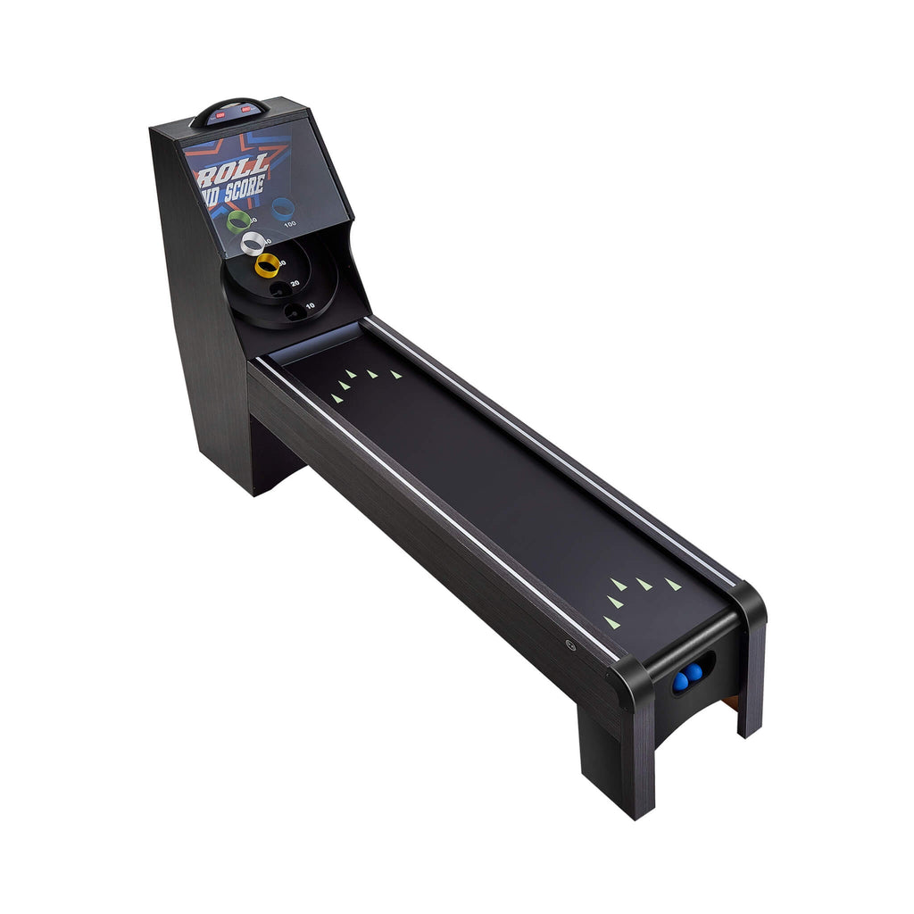 9-Foot Roll and Score Arcade Game Table with Automatic Ball Return