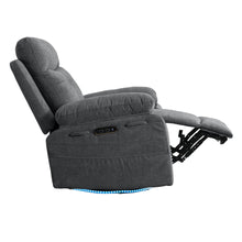 Load image into Gallery viewer, Power Recliner Glider Chair with Bluetooth &amp; LED