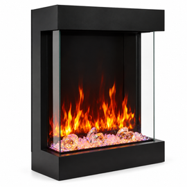 Amantii Cube 2025WM 3-Sided Electric Fireplace