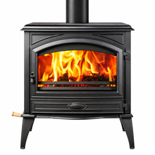 Load image into Gallery viewer, Amantii Lynwood W76 Cast Iron Wood-Burning Stove