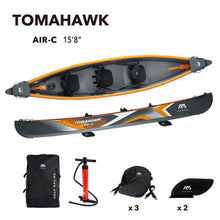 Load image into Gallery viewer, Aqua Marina TOMAHAWK AIR-C 15'8" Inflatable High Pressure Speed Kayak / Canoe